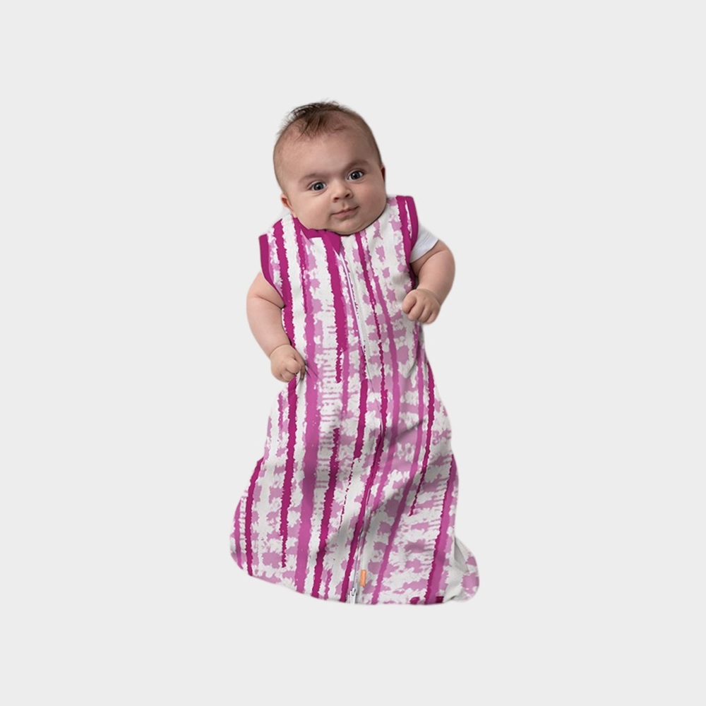 SwaddleMe Tie Dye Pink Night Sack Sleeper Size L